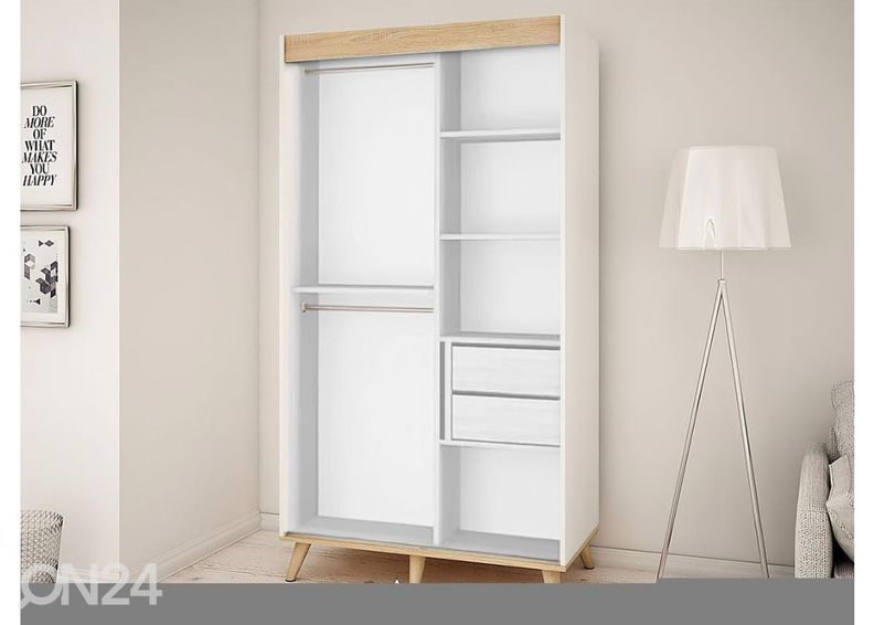 Riidekapp 100 cm suurendatud