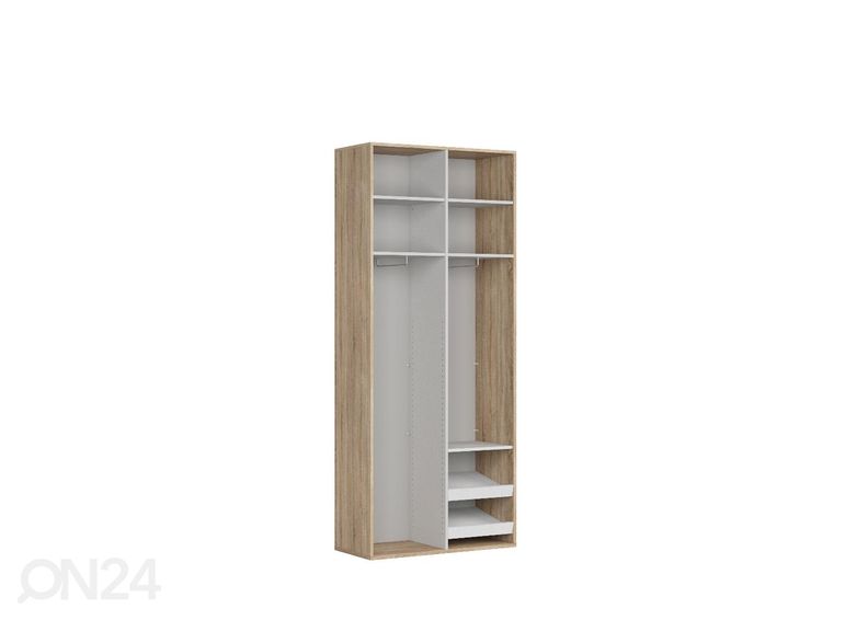 Riidekapp 100 cm suurendatud