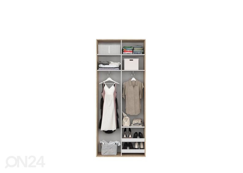 Riidekapp 100 cm suurendatud