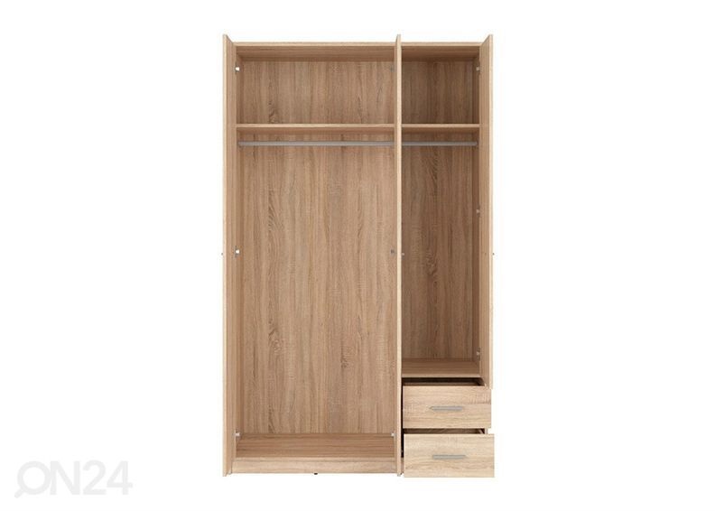 Riidekapp 118,5 cm suurendatud