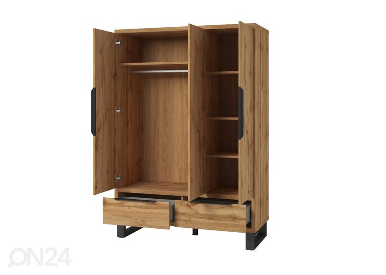 Riidekapp 145 cm suurendatud