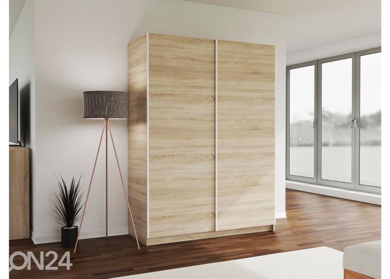 Riidekapp 150 cm suurendatud