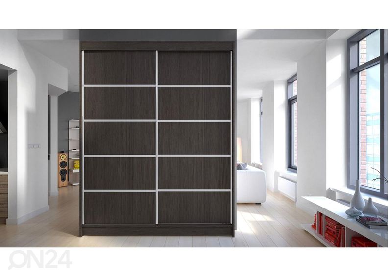 Riidekapp 150 cm suurendatud