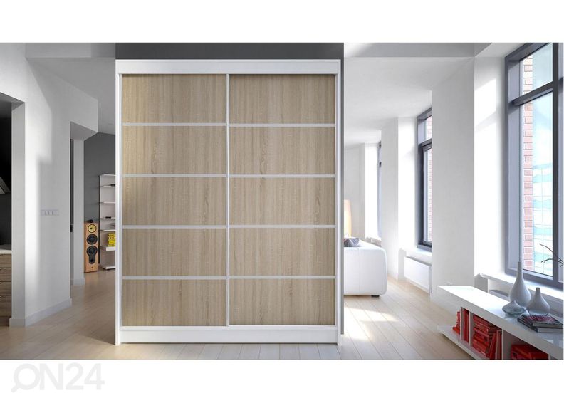 Riidekapp 150 cm suurendatud