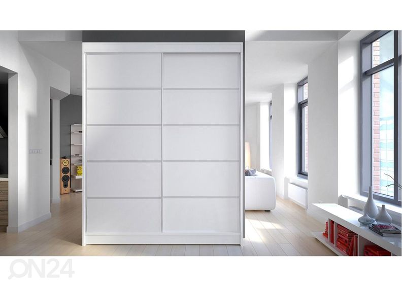 Riidekapp 150 cm suurendatud