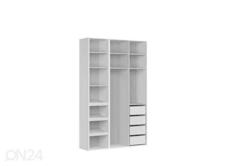 Riidekapp 150 cm suurendatud