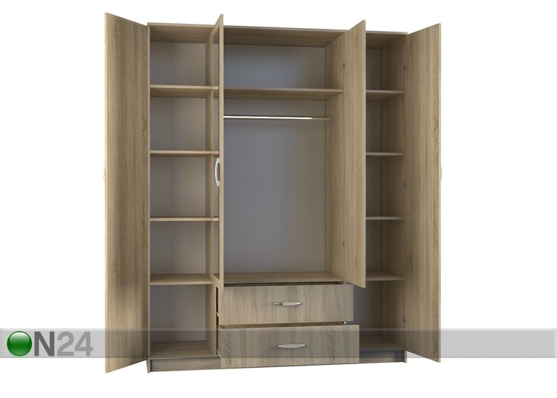 Riidekapp 160cm suurendatud