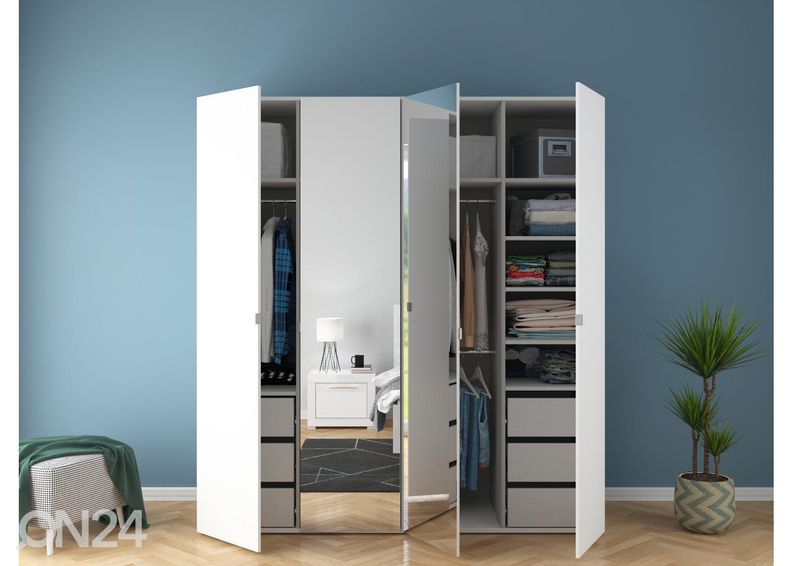 Riidekapp 200 cm suurendatud