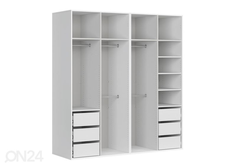 Riidekapp 200 cm suurendatud