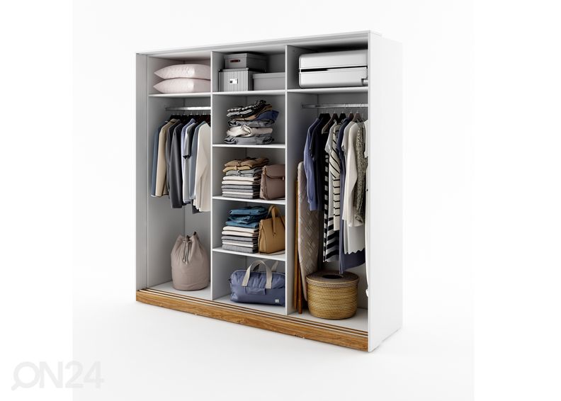 Riidekapp 220 cm suurendatud