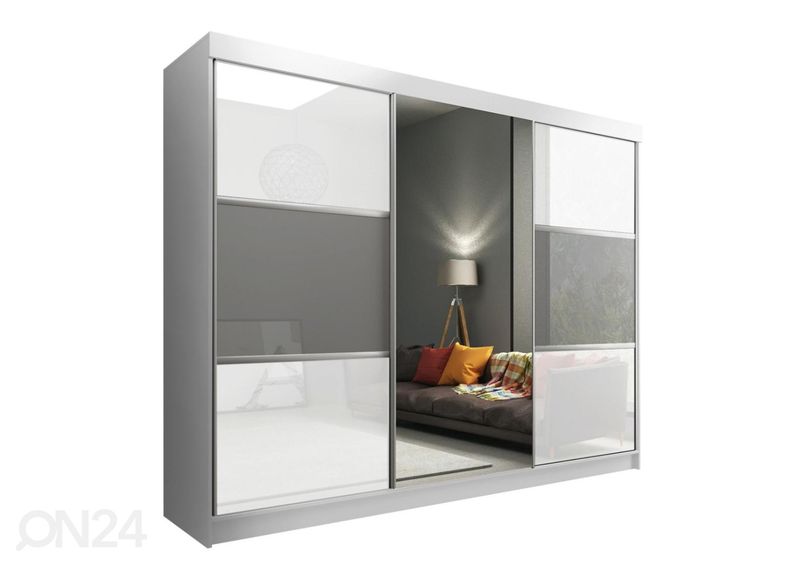 Riidekapp 250 cm suurendatud