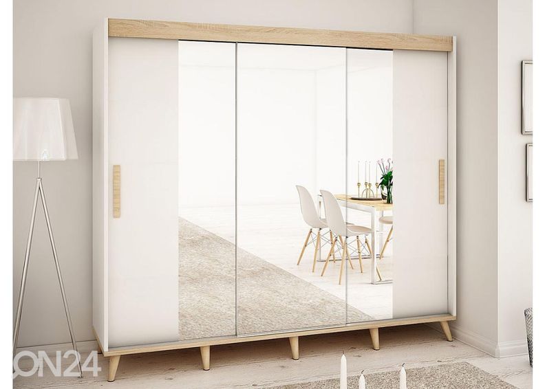 Riidekapp 250 cm suurendatud