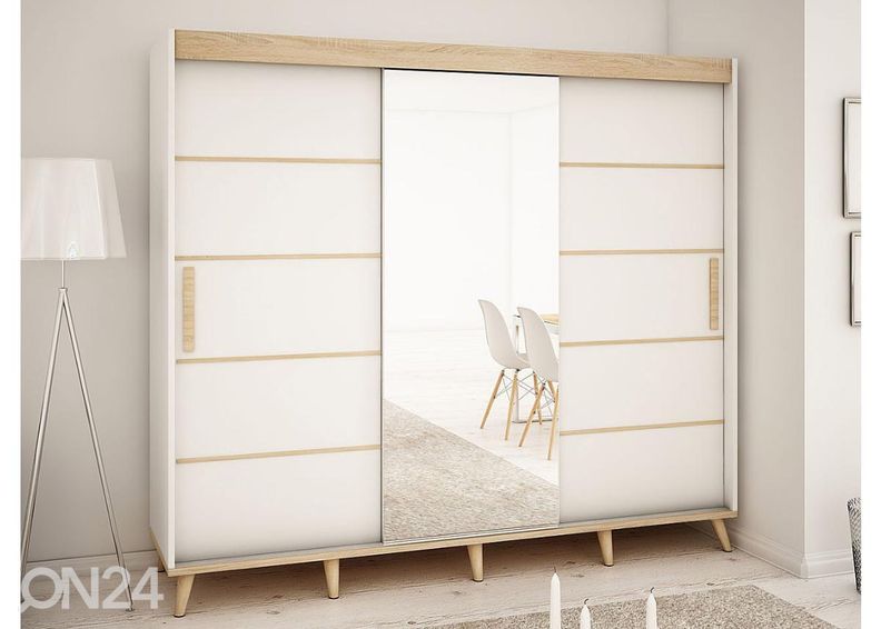Riidekapp 250 cm suurendatud