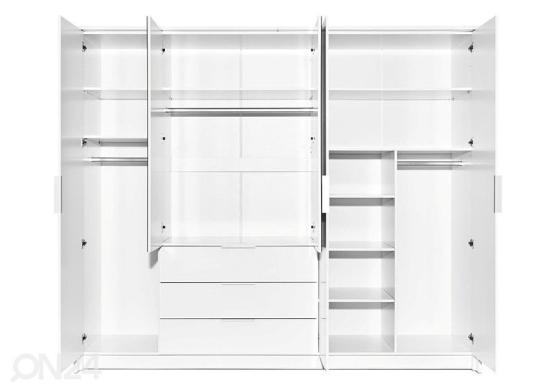 Riidekapp 255 cm suurendatud