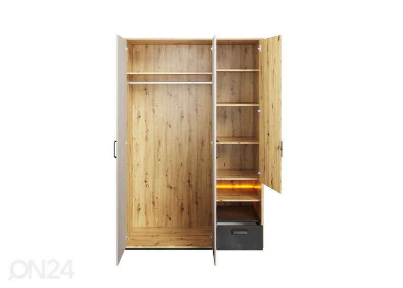 Riidekapp suurendatud