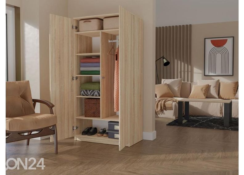 Riidekapp suurendatud