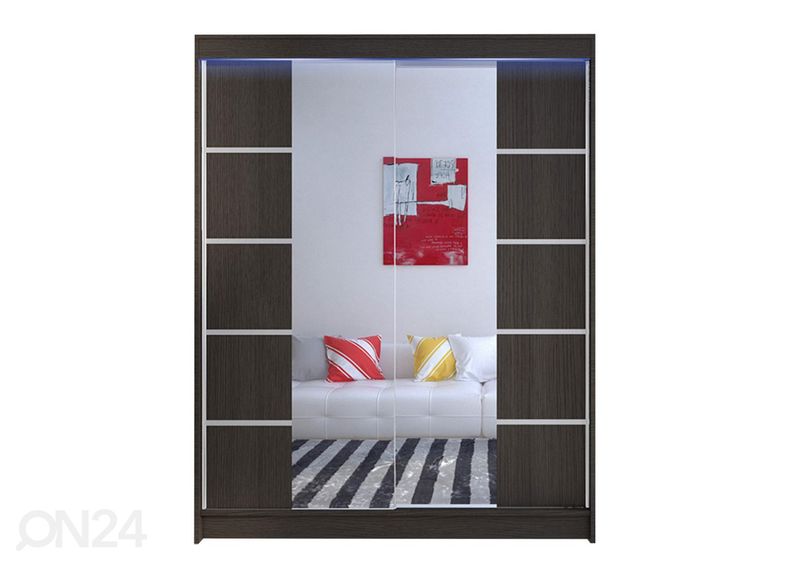 Riidekapp 5 + LED suurendatud