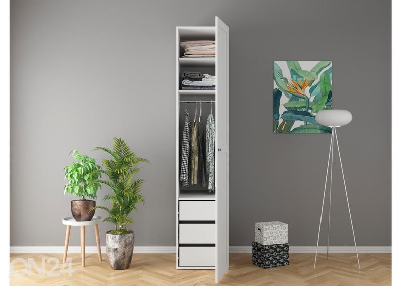 Riidekapp 50 cm suurendatud