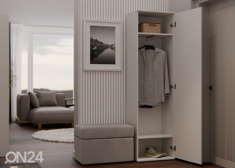 Riidekapp 50 cm suurendatud