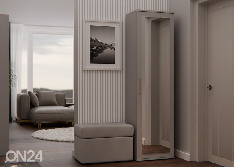 Riidekapp 50 cm suurendatud