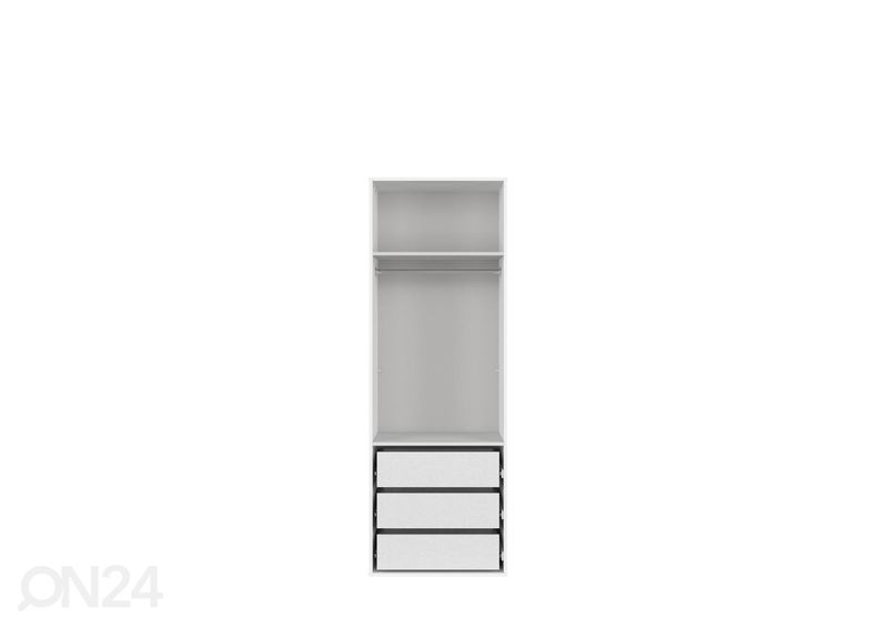 Riidekapp 75 cm suurendatud