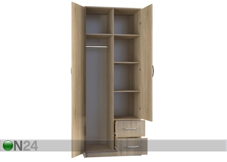Riidekapp 80 cm suurendatud