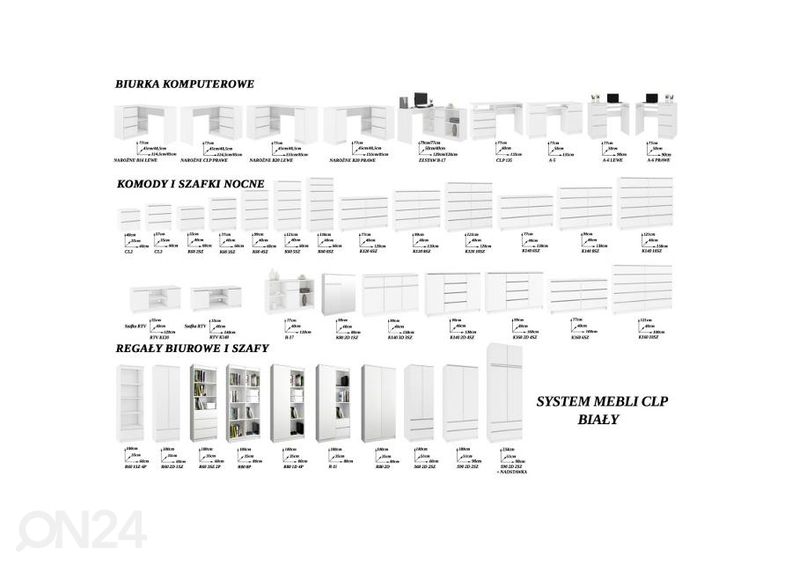Riidekapp 90 cm suurendatud