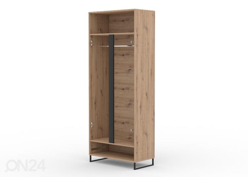 Riidekapp Alam 90 cm suurendatud