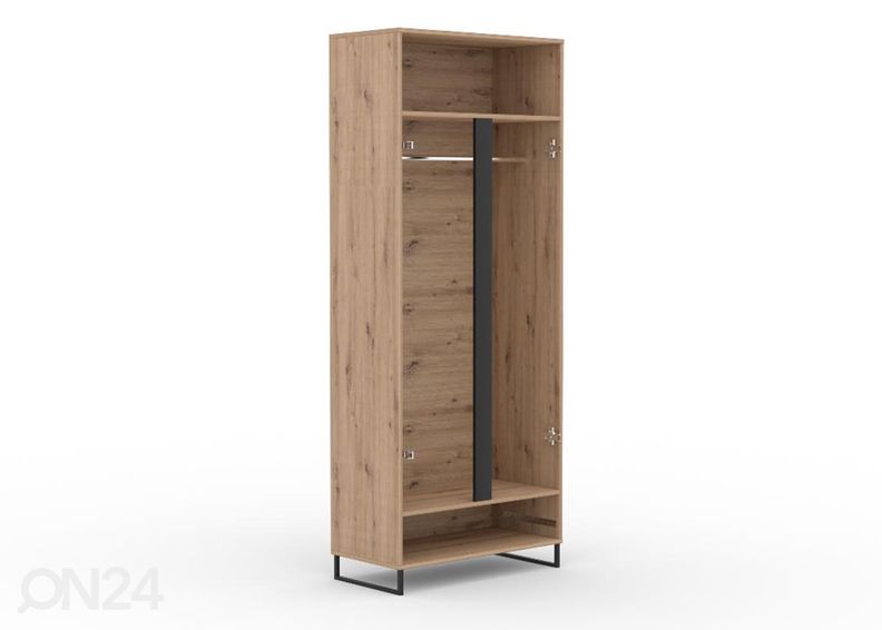 Riidekapp Alam 90 cm suurendatud