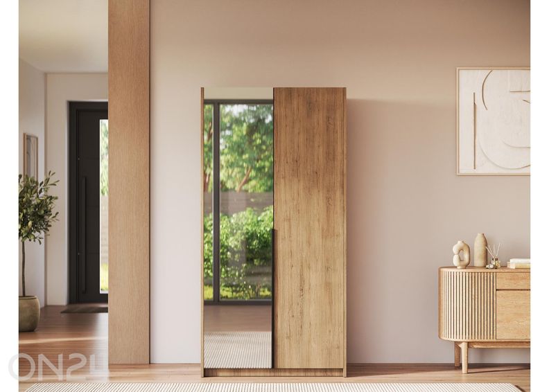 Riidekapp Alera II 100 cm suurendatud