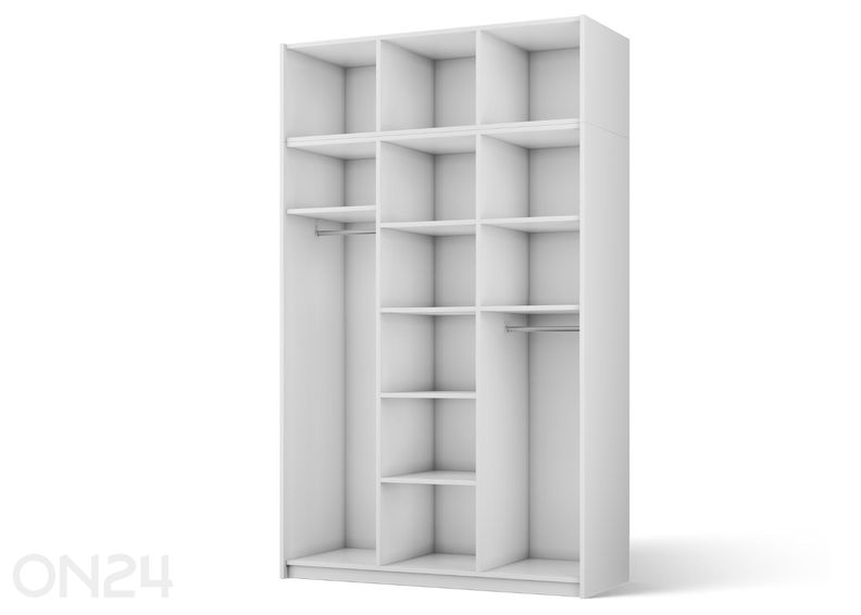 Riidekapp Alera III 150 cm suurendatud