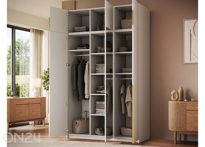 Riidekapp Alera III 150 cm suurendatud