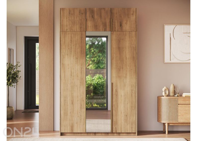 Riidekapp Alera III 150 cm suurendatud