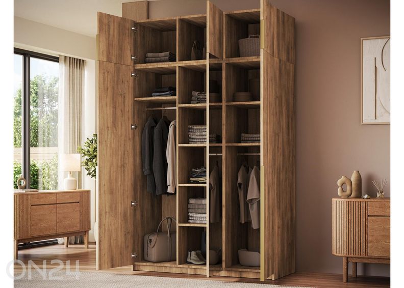 Riidekapp Alera III 150 cm suurendatud
