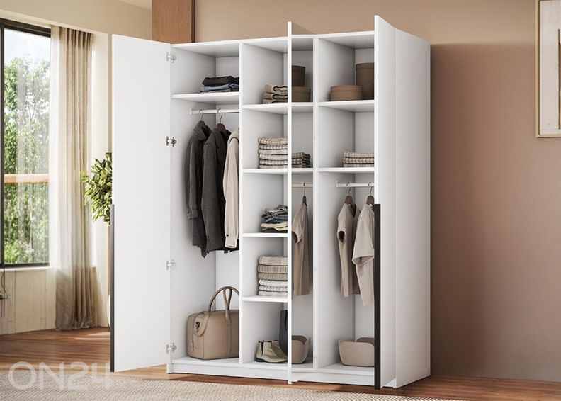 Riidekapp Alera III 150 cm suurendatud