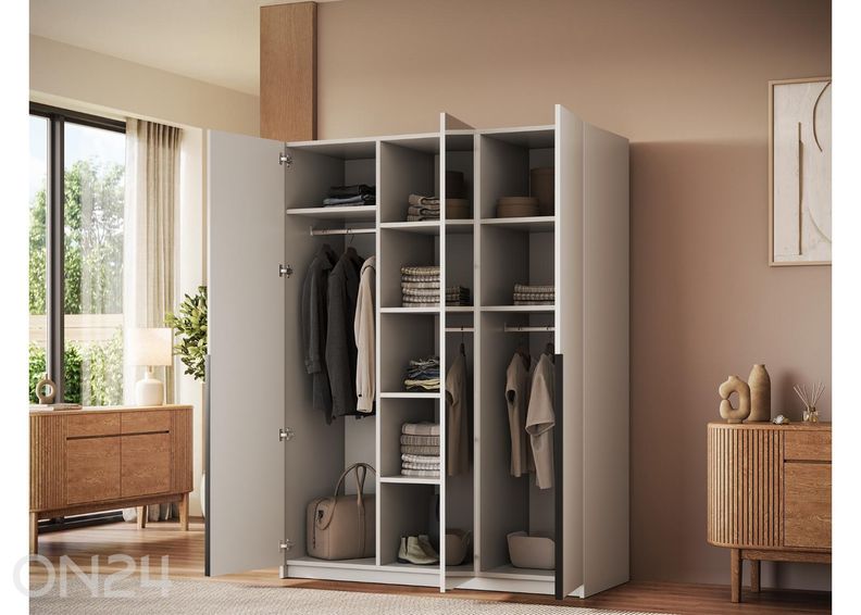 Riidekapp Alera III 150 cm suurendatud