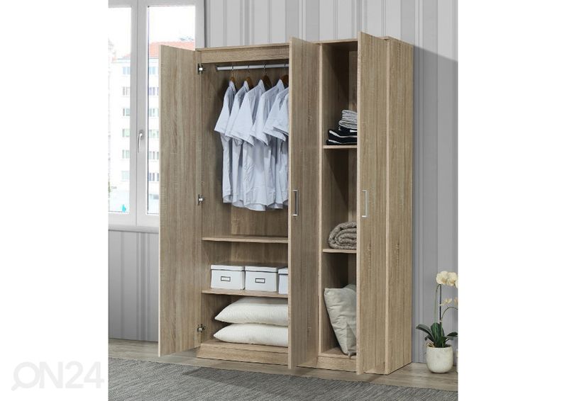 Riidekapp Bergama suurendatud