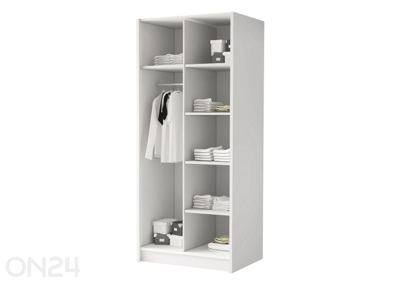 Riidekapp Bono III 100 cm suurendatud