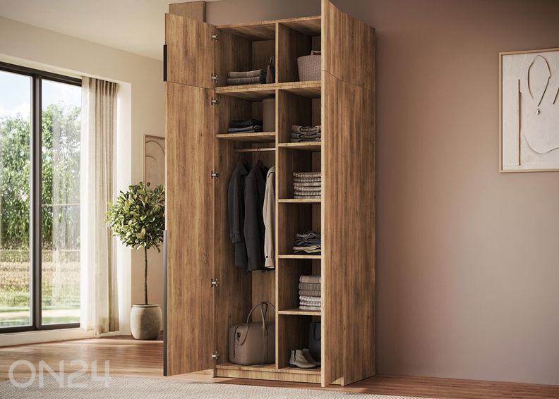 Riidekapp Bregma II 100 cm suurendatud