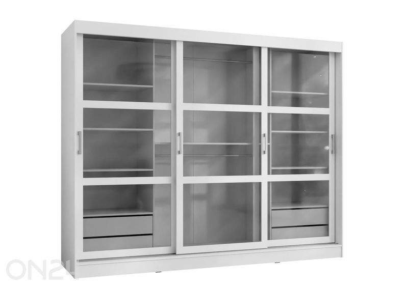 Riidekapp Brie 250 cm suurendatud