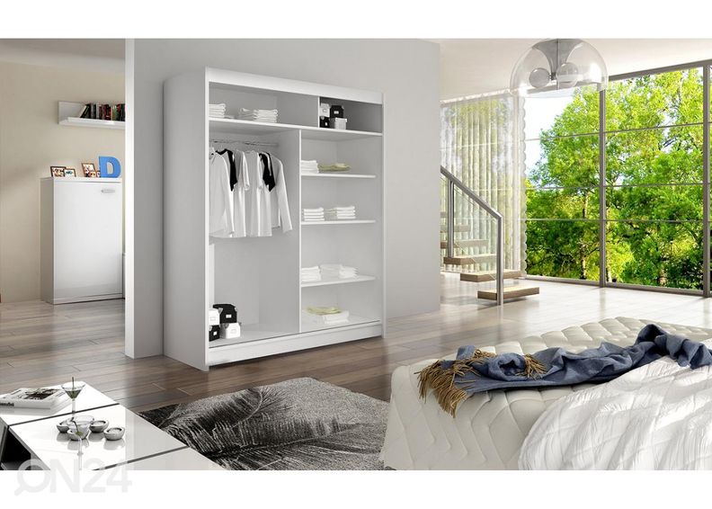 Riidekapp Camino 3 + LED suurendatud