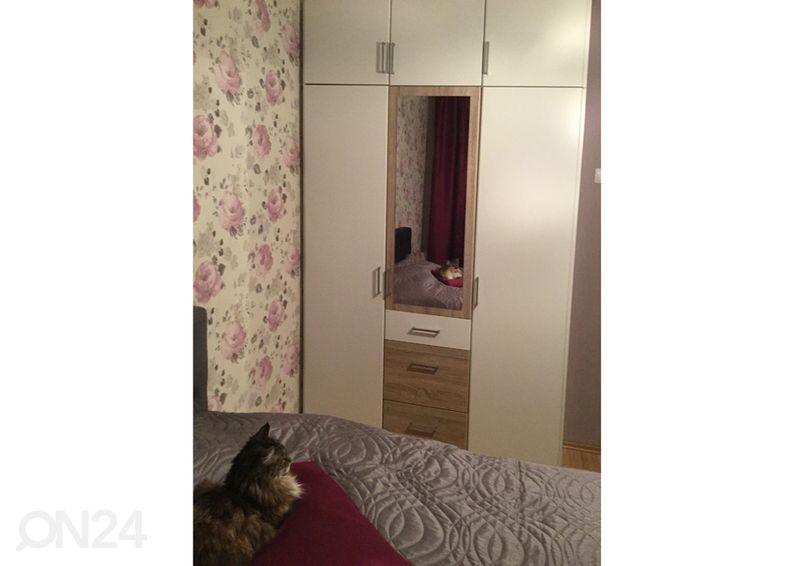 Riidekapp Click 135 cm suurendatud