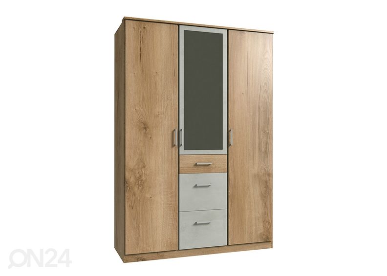 Riidekapp Click 135 cm suurendatud