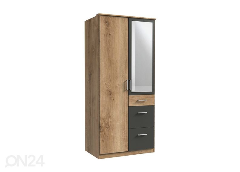 Riidekapp Click 90 cm suurendatud