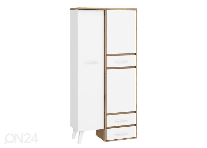 Riidekapp Clon 90 cm suurendatud