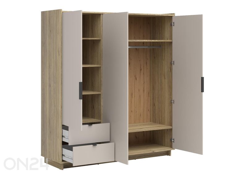 Riidekapp Dalva suurendatud