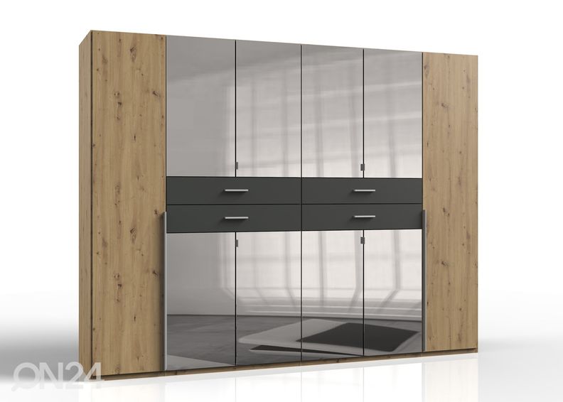 Riidekapp Denver 270 cm suurendatud