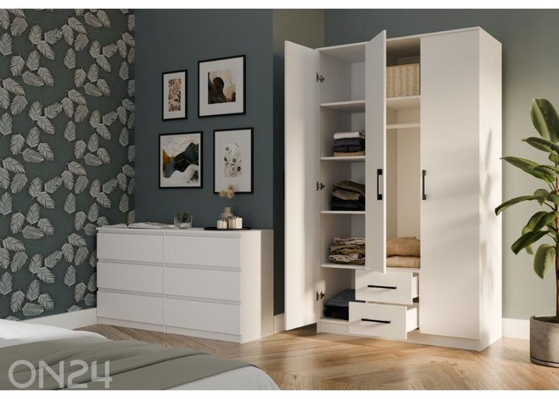 Riidekapp Domek 120 cm suurendatud