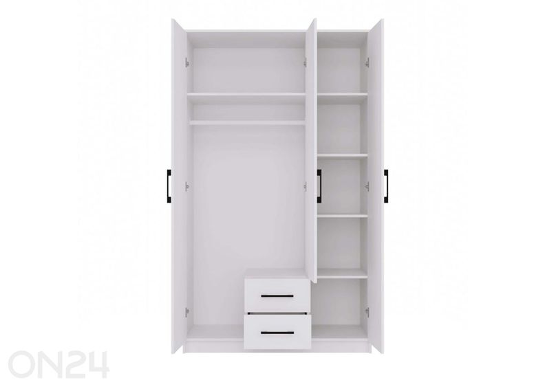 Riidekapp Domek 120 cm suurendatud