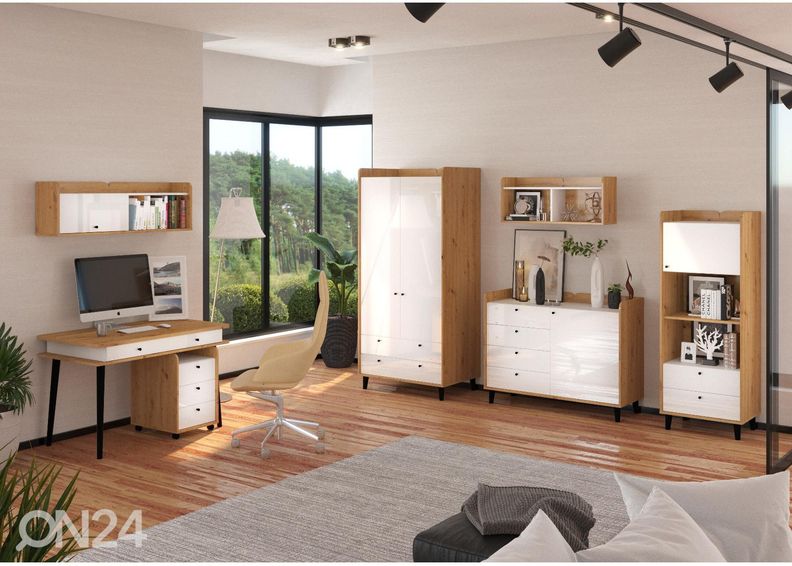 Riidekapp / esikukapp Glandore 90 cm suurendatud